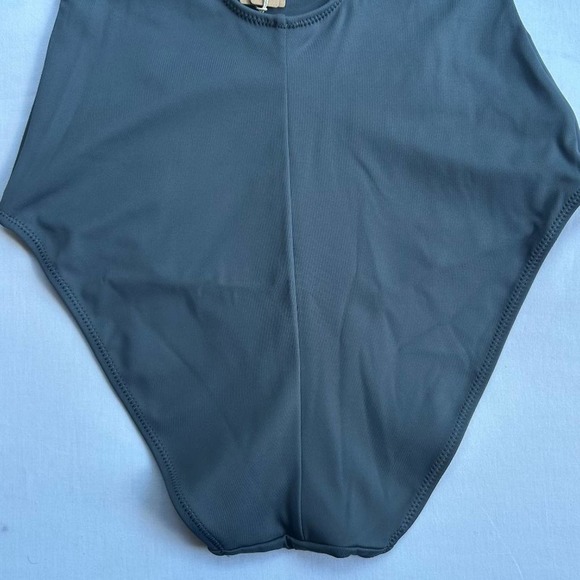 SKIMS Shaping Swim Tank One Piece in Gunmetal Size Medium - Picture 7 of 10